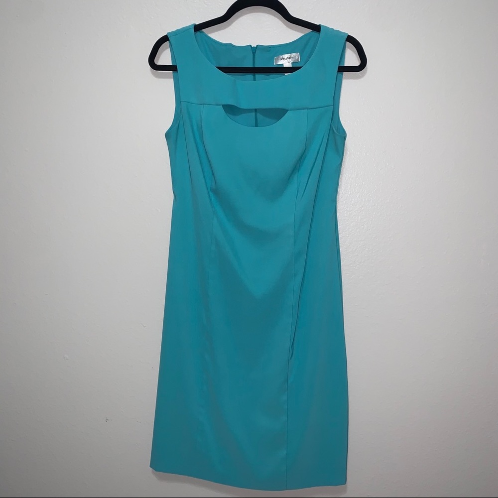 Dress Barn teal dress 👗